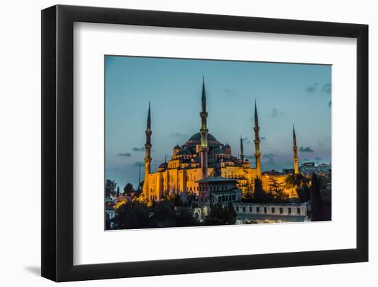 Sultan Ahmed Mosque (The Blue Mosque), Istanbul, Turkey-bloodua-Framed Photographic Print