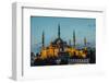 Sultan Ahmed Mosque (The Blue Mosque), Istanbul, Turkey-bloodua-Framed Photographic Print