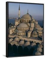 Sultan Ahmet I Mosque (The Blue Mosque), Unesco World Heritage Site, Istanbul, Turkey-John Henry Claude Wilson-Framed Photographic Print