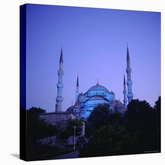 Sultan Ahmet Mosque (Blue Mosque) 1609-1616, Istanbul Turkey, Eurasia-Christopher Rennie-Stretched Canvas