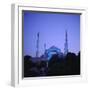 Sultan Ahmet Mosque (Blue Mosque) 1609-1616, Istanbul Turkey, Eurasia-Christopher Rennie-Framed Photographic Print