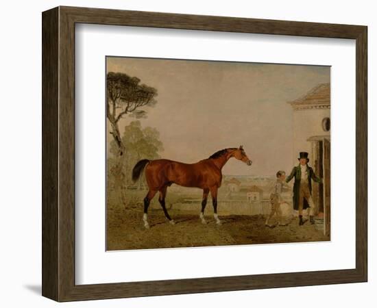 Sultan' at the Marquess of Exeter's Stud, Burghley, 1826-Lambert Marshall-Framed Giclee Print