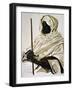 Sultan, Drawing from Black Cruise-Aleksandr Yakovlev-Framed Giclee Print