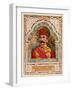 Sultan Hussein Kamel, Stamp-null-Framed Art Print