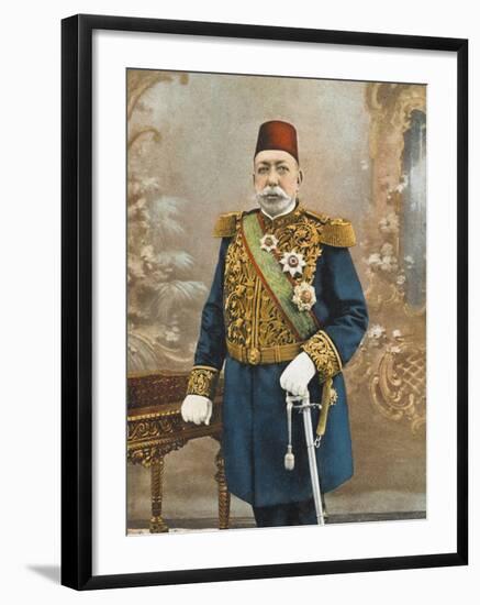 Sultan Mehmed V Reshad of Turkey-null-Framed Photographic Print