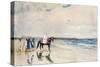 Sultan Mulai Abd-Ul-Aziz on the West Shore of Morocco, Circa 1900-null-Stretched Canvas