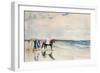 Sultan Mulai Abd-Ul-Aziz on the West Shore of Morocco, Circa 1900-null-Framed Giclee Print