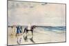 Sultan Mulai Abd-Ul-Aziz on the West Shore of Morocco, Circa 1900-null-Mounted Giclee Print