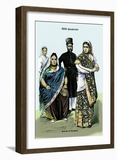 Sultan of Bombay, 19th Century-Richard Brown-Framed Art Print