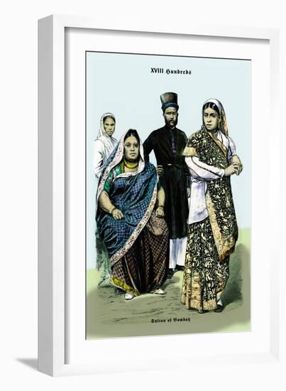 Sultan of Bombay, 19th Century-Richard Brown-Framed Art Print