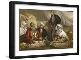 Sultan of Kyrgyzstan-null-Framed Art Print