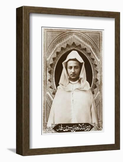 Sultan of Morocco - Sidi Mohammed Ben Youssef Ben Hassan-null-Framed Photographic Print