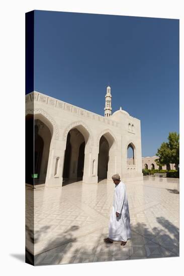 Sultan Qaboos Grand Mosque in Muscat, Oman, Middle East-Sergio Pitamitz-Stretched Canvas