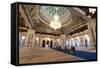 Sultan Qaboos Grand Mosque in Muscat, Oman, Middle East-Sergio Pitamitz-Framed Stretched Canvas