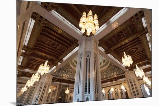 Sultan Qaboos Grand Mosque in Muscat, Oman-Sergio Pitamitz-Mounted Premium Photographic Print