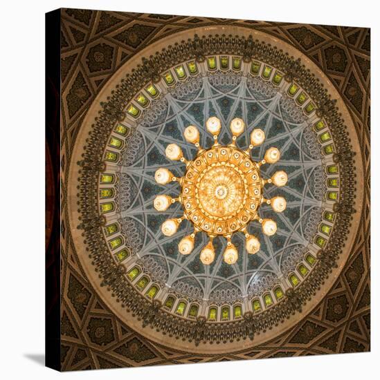Sultan Qaboos Grand Mosque. Muscat, Oman.-Tom Norring-Stretched Canvas