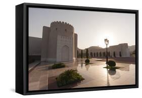 Sultan Qaboos Palace, Muscat, Oman, Middle East-Sergio Pitamitz-Framed Stretched Canvas