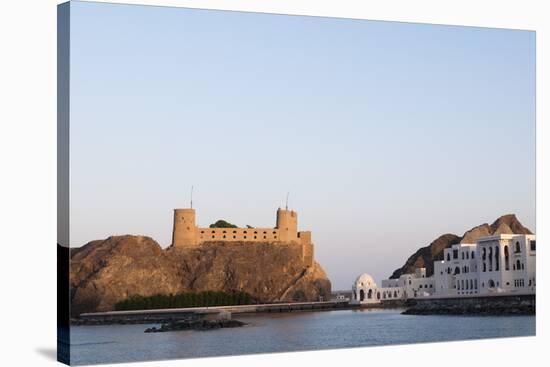 Sultan Qaboos Palace, Muscat, Oman, Middle East-Sergio Pitamitz-Stretched Canvas