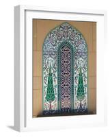 Sultan Quaboos Great Mosque, Muscat, Oman, Middle East-Angelo Cavalli-Framed Photographic Print