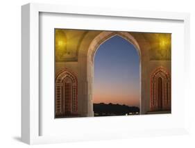 Sultan Quaboos Great Mosque, Muscat, Oman, Middle East-Angelo Cavalli-Framed Photographic Print