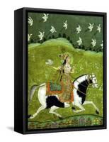 Sultan Razia of Delhi, 18th Century, Archaeological Museum, Red Fort, Delhi, India, Asia-Peter Barritt-Framed Stretched Canvas