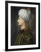 Sultan Suleiman I the Magnificent-Titian (Tiziano Vecelli)-Framed Giclee Print