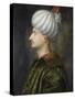 Sultan Suleiman I the Magnificent-Titian (Tiziano Vecelli)-Stretched Canvas