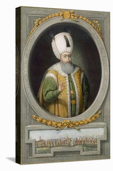 Sultan Suleiman Khan I, 10th Sultan of the Ottoman Empire, 1815-John Young-Stretched Canvas