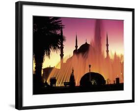 Sultanahmet, Blue Mosque, Istanbul, Turkey-Peter Adams-Framed Photographic Print