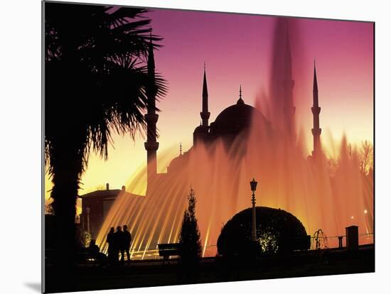 Sultanahmet, Blue Mosque, Istanbul, Turkey-Peter Adams-Mounted Photographic Print