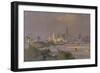 Sultry Afternoon in August, King's Reach, 1988-Trevor Chamberlain-Framed Giclee Print