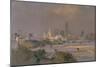 Sultry Afternoon in August, King's Reach, 1988-Trevor Chamberlain-Mounted Giclee Print