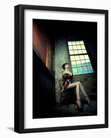 Sultry-Winter Wolf Studios-Framed Photographic Print