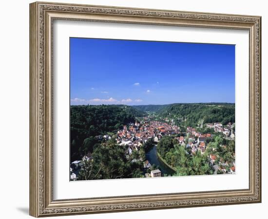 Sulz Am Neckar, Neckartal Valley, Baden Wurttemberg, Germany, Europe-Marcus Lange-Framed Photographic Print