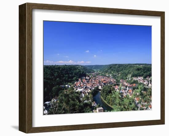 Sulz Am Neckar, Neckartal Valley, Baden Wurttemberg, Germany, Europe-Marcus Lange-Framed Photographic Print