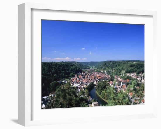 Sulz Am Neckar, Neckartal Valley, Baden Wurttemberg, Germany, Europe-Marcus Lange-Framed Photographic Print