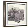 Sumarian Chariot Drawn by Wild Asses-Pat Nicolle-Framed Giclee Print
