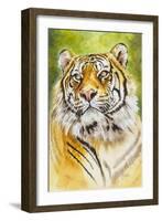 Sumatran Tiger-Barbara Keith-Framed Giclee Print