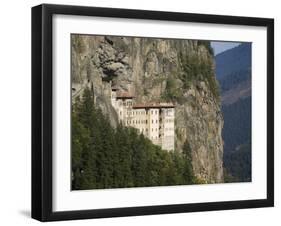 Sumela Monastery, Trabzon, Anatolia, Turkey, Asia Minor, Eurasia-Rolf Richardson-Framed Photographic Print