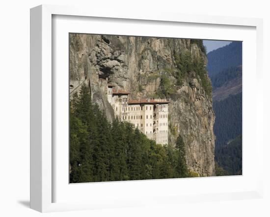 Sumela Monastery, Trabzon, Anatolia, Turkey, Asia Minor, Eurasia-Rolf Richardson-Framed Photographic Print