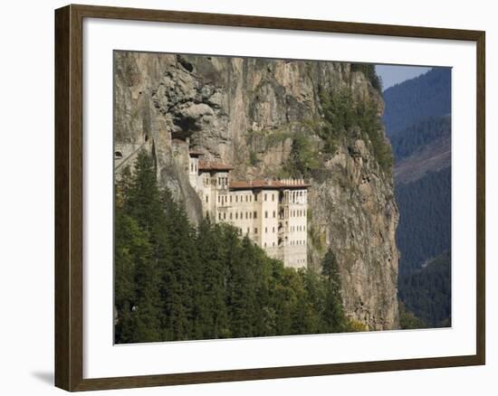 Sumela Monastery, Trabzon, Anatolia, Turkey, Asia Minor, Eurasia-Rolf Richardson-Framed Photographic Print