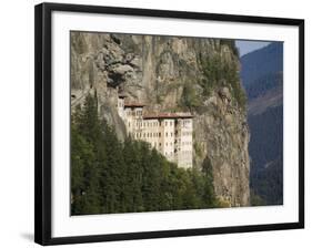 Sumela Monastery, Trabzon, Anatolia, Turkey, Asia Minor, Eurasia-Rolf Richardson-Framed Photographic Print