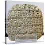 Sumerian Contract Written in Pre-Cuneiform Script-null-Stretched Canvas