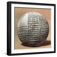 Sumerian Cuneiform-null-Framed Photographic Print