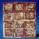 Gaming Board Depicting Animals of the Field and Forest, from Iraq, C.2500 BC (Wood)-Sumerian-Giclee Print