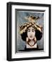 Sumerian Headdress Worn by Queen Shub-Ad, Discovered in Ur by Mr. C. Leonard Woolley-null-Framed Giclee Print
