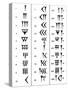 Sumerian Number System-Science Source-Stretched Canvas