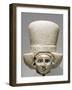 Sumerian Sculpture of Female Head Wearing a Polos-null-Framed Photographic Print