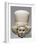 Sumerian Sculpture of Female Head Wearing a Polos-null-Framed Photographic Print