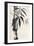 Sumi Bamboo Cream-Chris Paschke-Framed Art Print